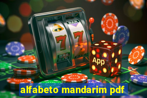 alfabeto mandarim pdf